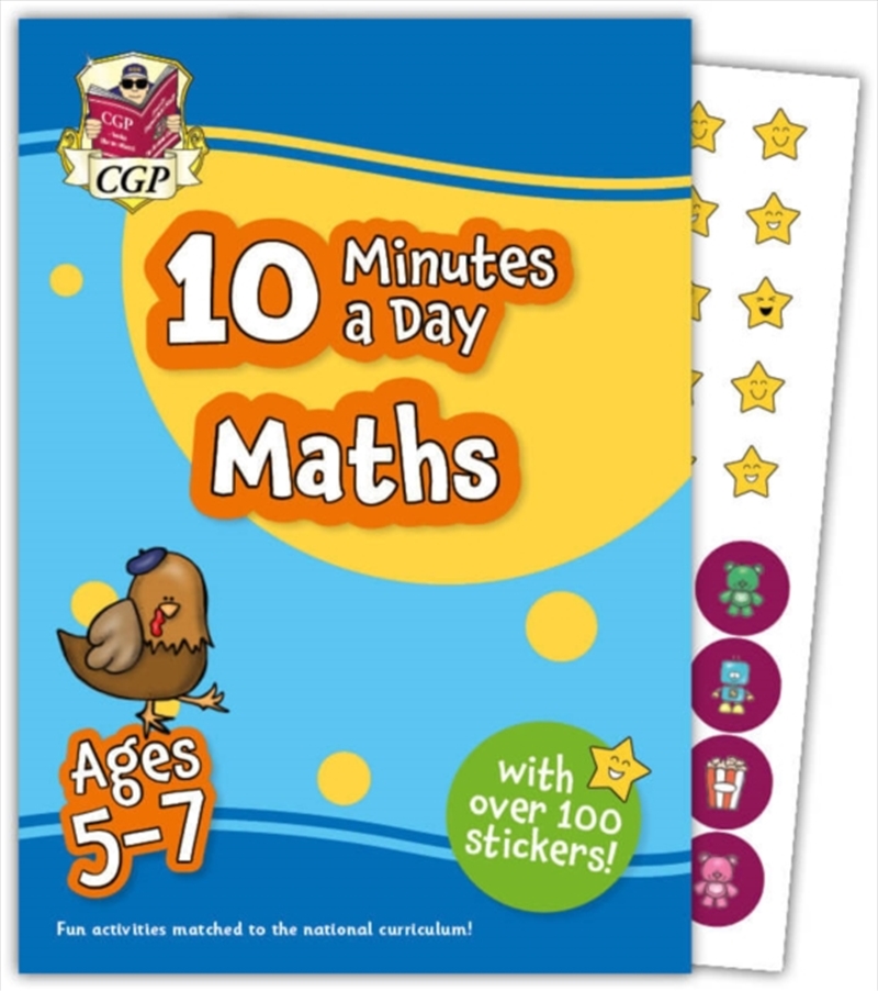 10 Minutes A Day Maths For Ages 5-7 (With Over 100 Stickers)/Product Detail/Maths