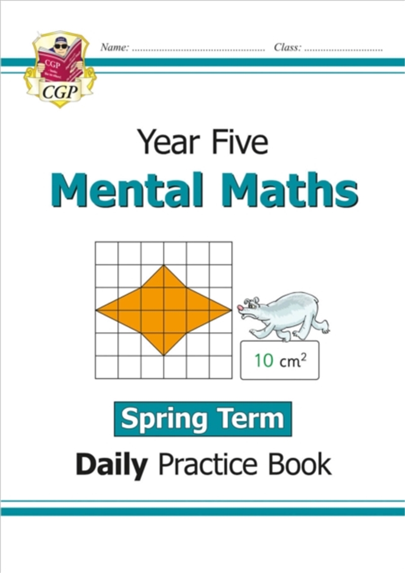 Ks2 Mental Maths Year 5 Daily Practice Book: Spring Term/Product Detail/Maths