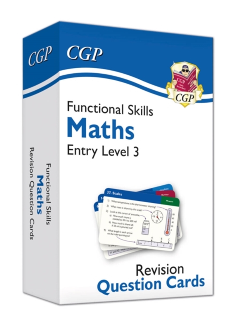 Functional Skills Maths Revision Question Cards - Entry Level 3/Product Detail/Maths