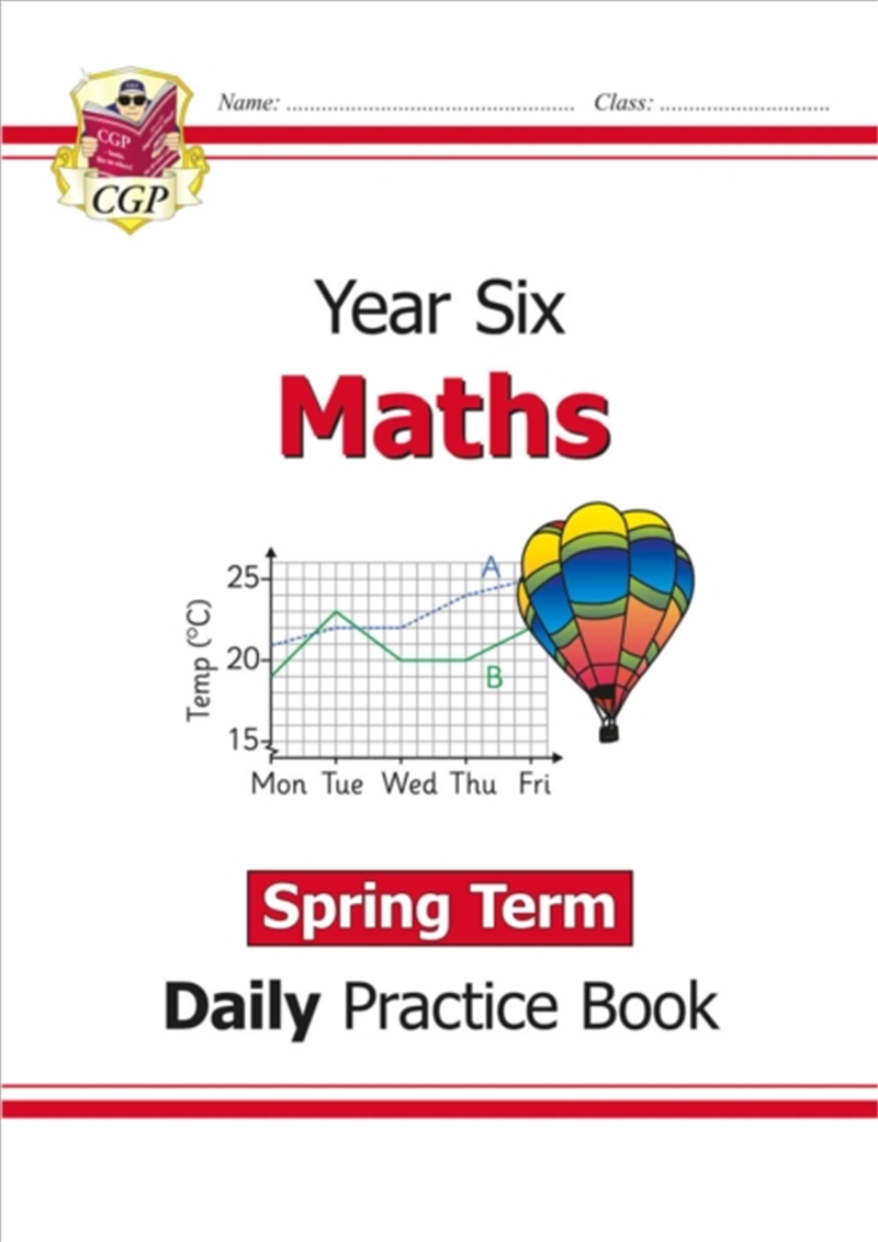 Ks2 Maths Year 6 Daily Practice Book: Spring Term/Product Detail/Maths
