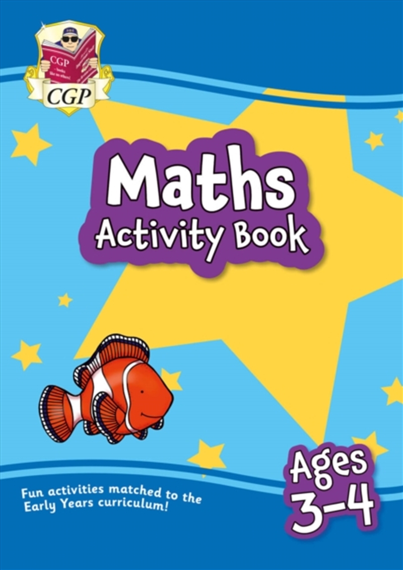 Maths Activity Book For Ages 3-4 (Preschool)/Product Detail/Maths