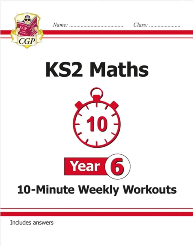 Ks2 Year 6 Maths 10-Minute Weekly Workouts/Product Detail/Maths