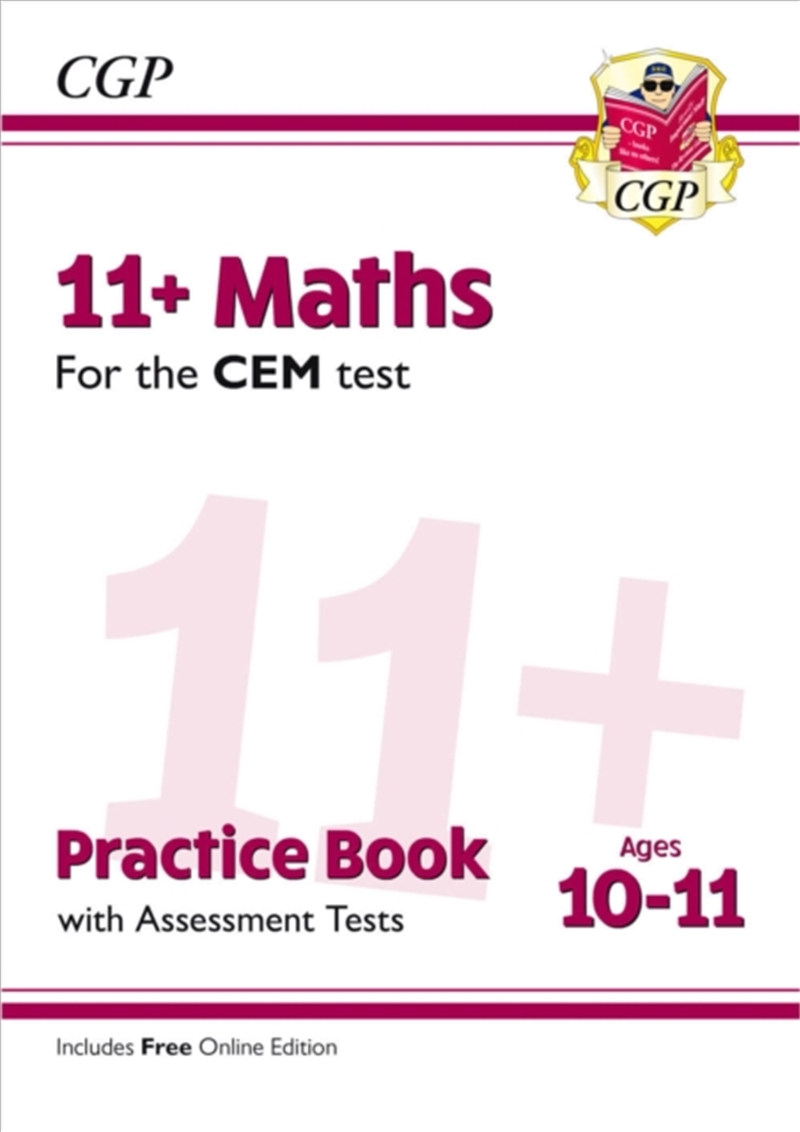 11+ Cem Maths Practice Book & Assessment Tests - Ages 10-11 (With Online Edition)/Product Detail/Maths