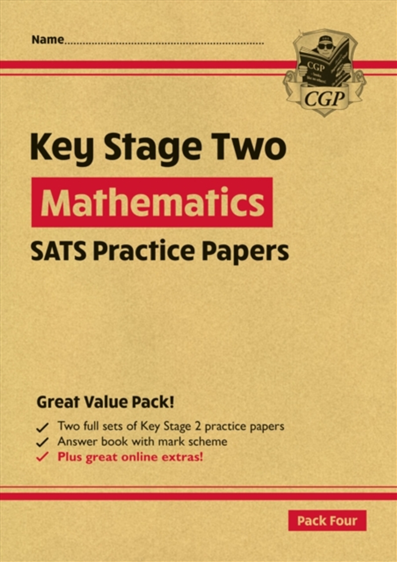 Ks2 Maths Year 6 Sats Practice Papers: Pack 4 - For The 2026 Tests (With Free Online Extras)/Product Detail/Maths