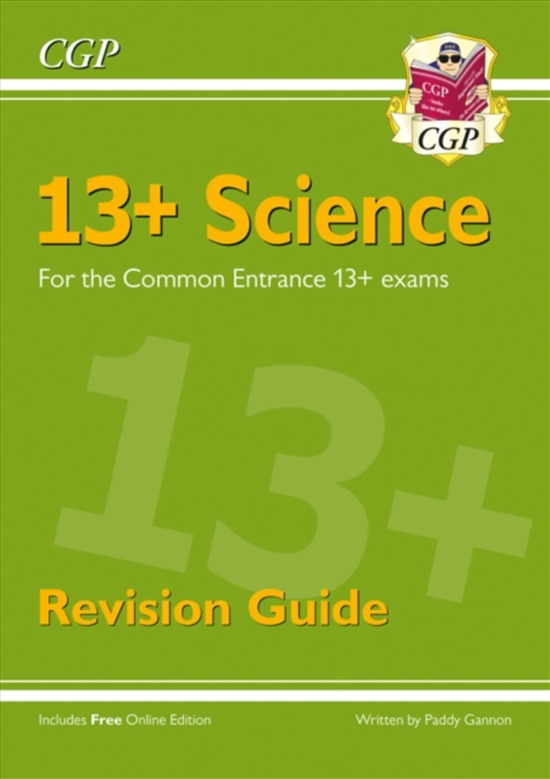 13+ Science Revision Guide For The Common Entrance Exams/Product Detail/Science