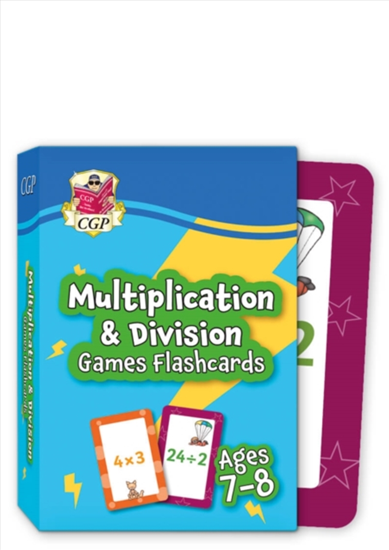 Multiplication & Division Games Flashcards For Ages 7-8 (Year 3)/Product Detail/Maths