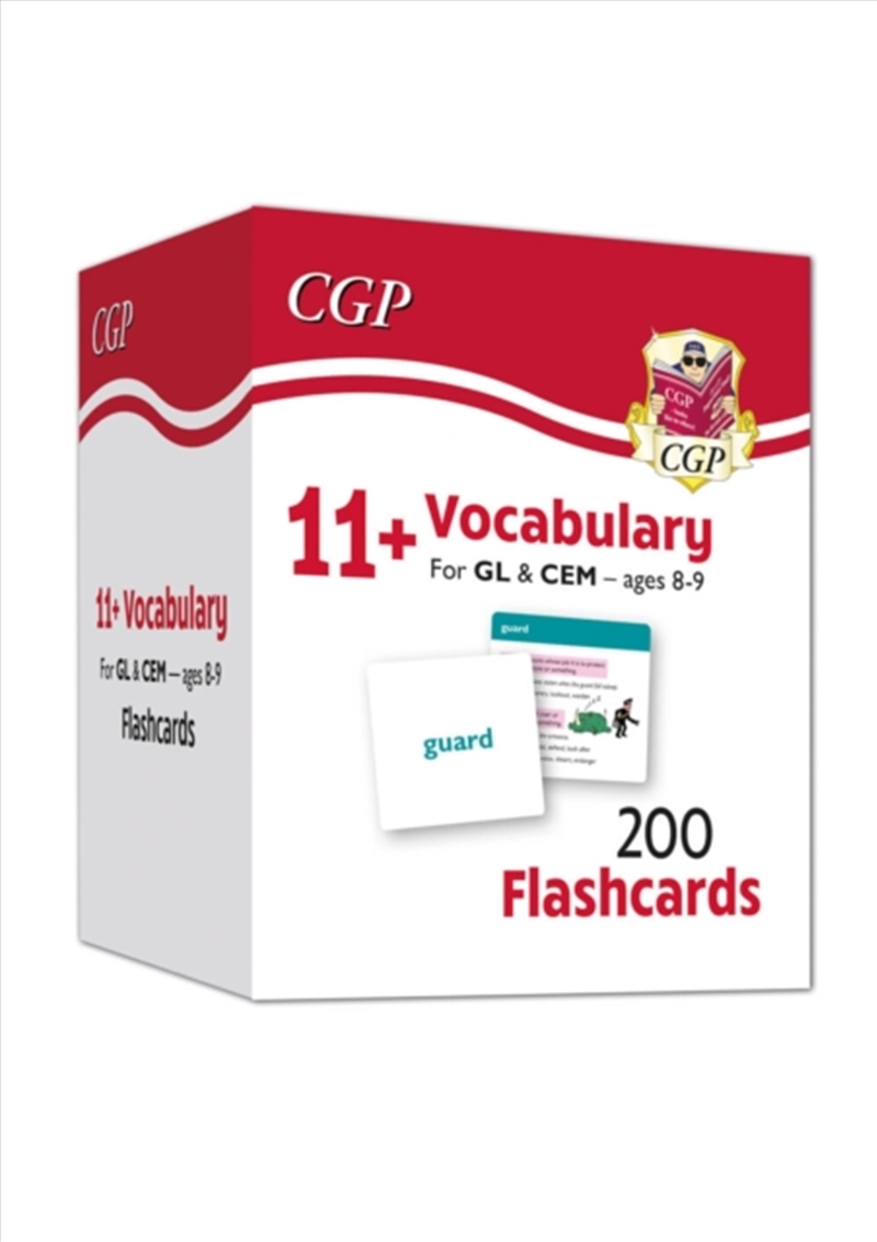 11+ Vocabulary Flashcards For Ages 9-10 - Pack 1/Product Detail/Education & Textbooks