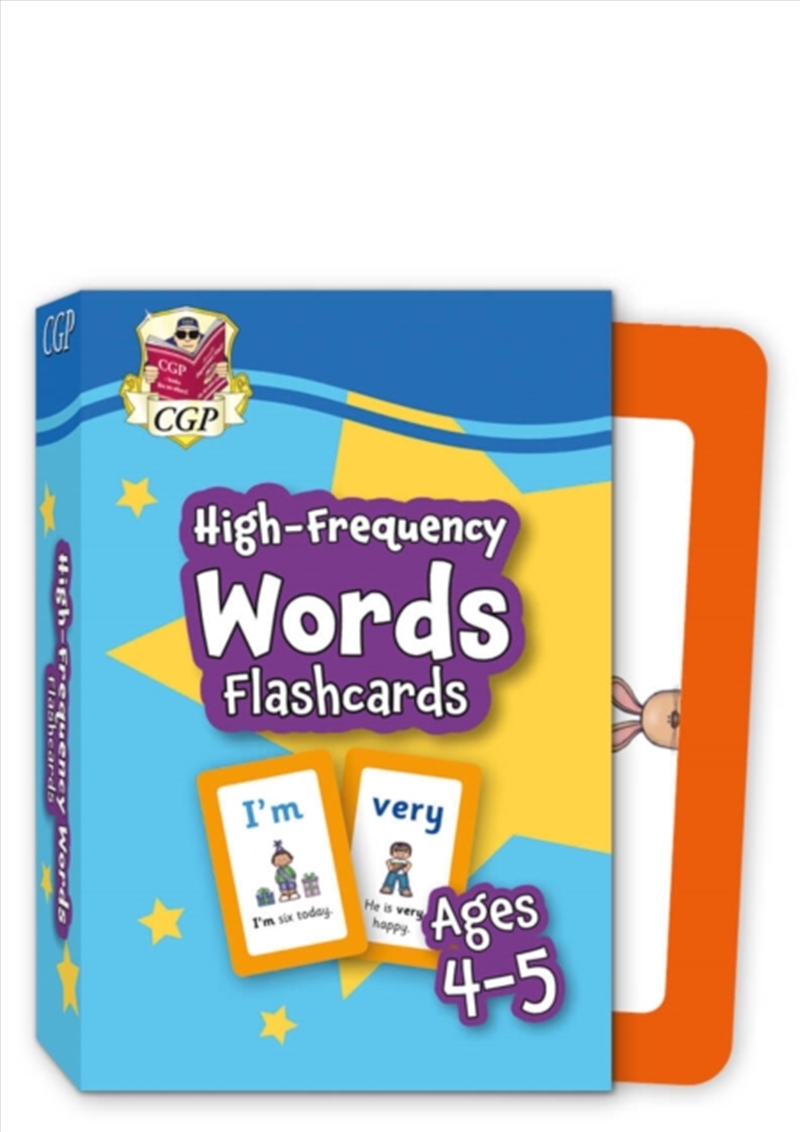High-Frequency Words Flashcards For Ages 4-5 (Reception)/Product Detail/Education & Textbooks