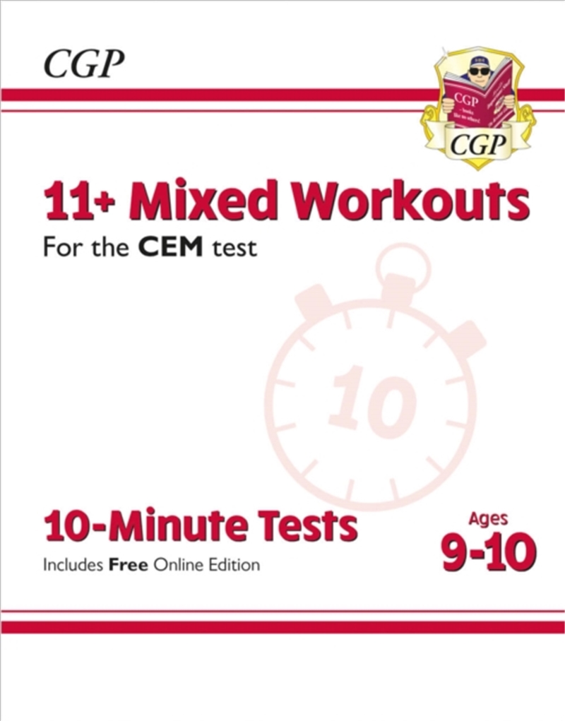 11+ Cem 10-Minute Tests: Mixed Workouts - Ages 9-10 (With Online Edition)/Product Detail/Education & Textbooks