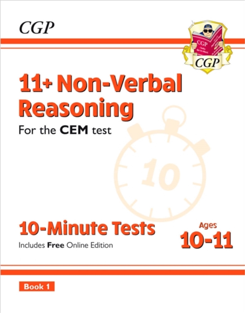 11+ Cem 10-Minute Tests: Non-Verbal Reasoning - Ages 10-11 Book 1 (With Online Edition)/Product Detail/Education & Textbooks