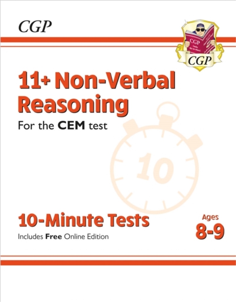 11+ Cem 10-Minute Tests: Non-Verbal Reasoning - Ages 8-9 (With Online Edition)/Product Detail/Education & Textbooks