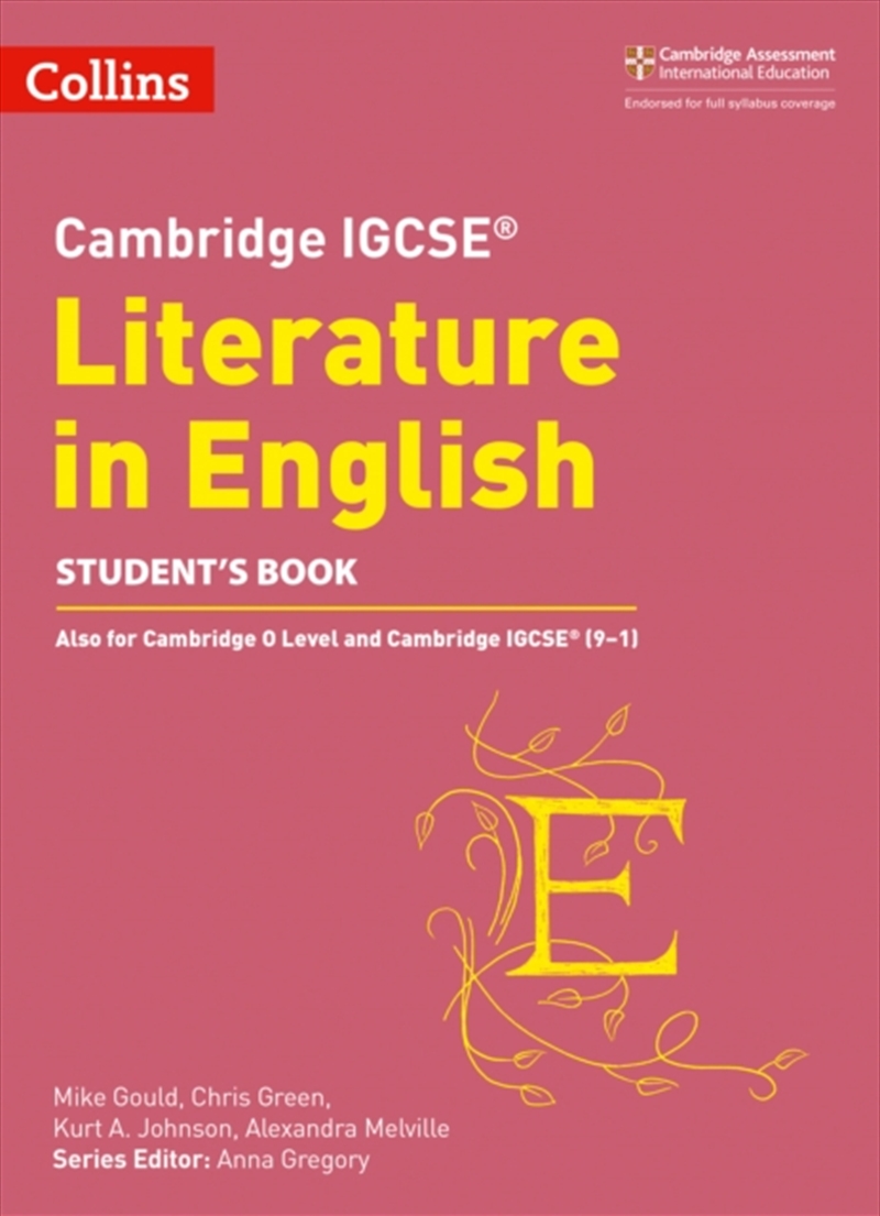 Cambridge Igcse Literature In English Student’S Book/Product Detail/English