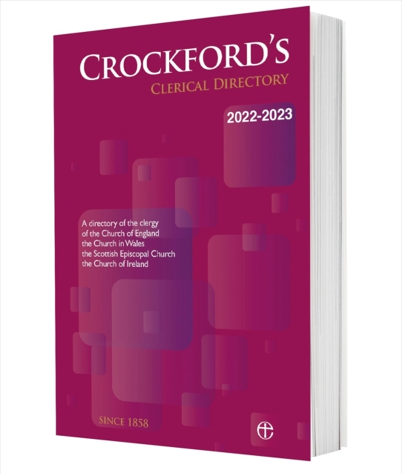 Crockford's Clerical Directory 2022-23/Product Detail/Religion & Beliefs