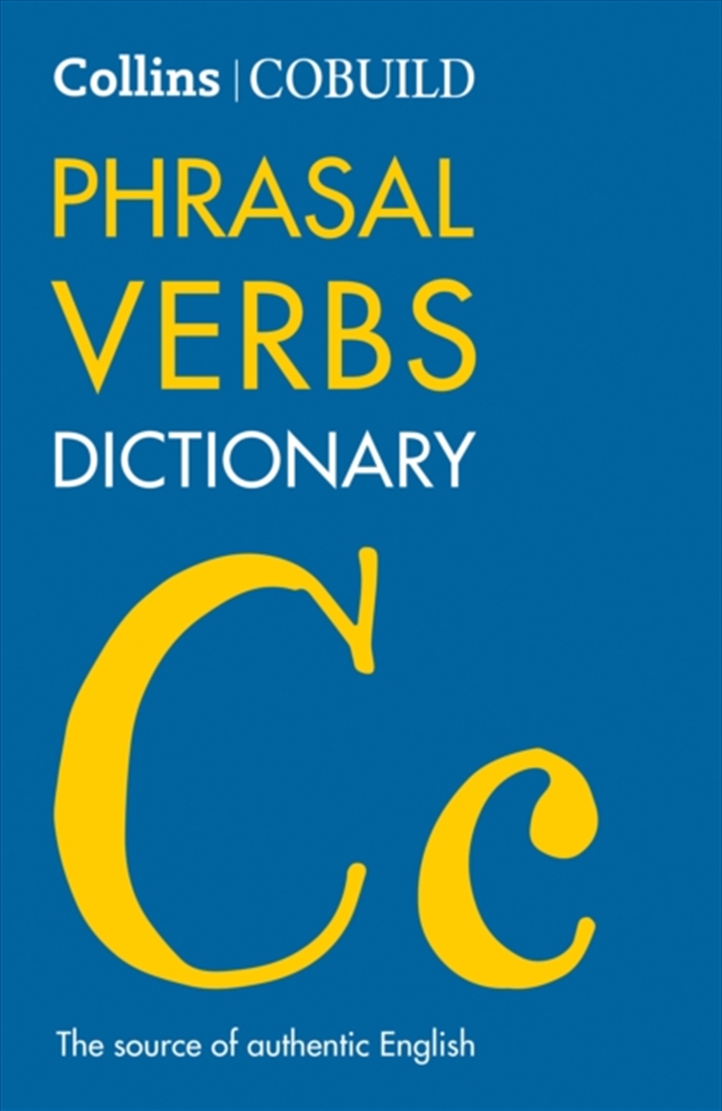 Cobuild Phrasal Verbs Dictionary/Product Detail/English