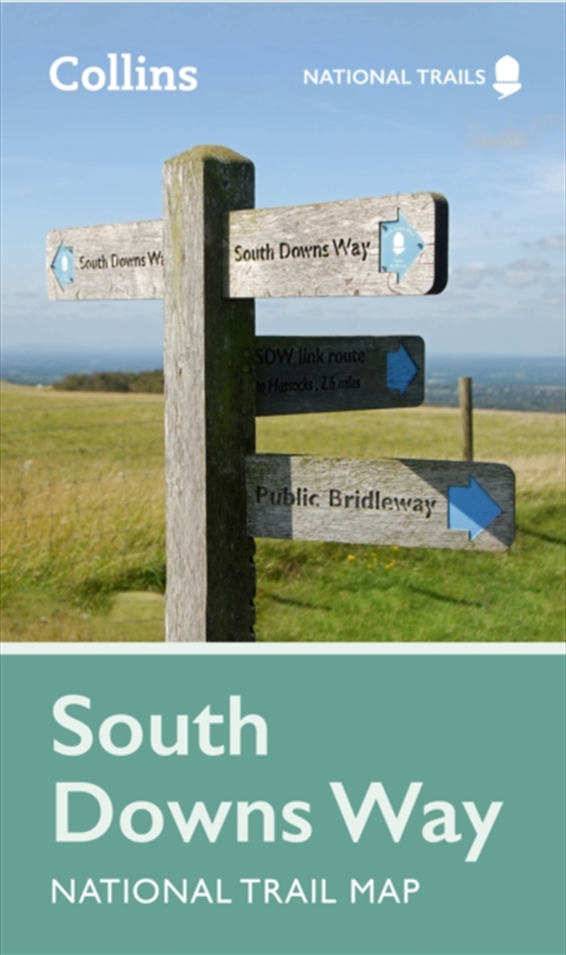 Collins Maps - South Downs Way National Trail Map - 9780008602994 | Sanity