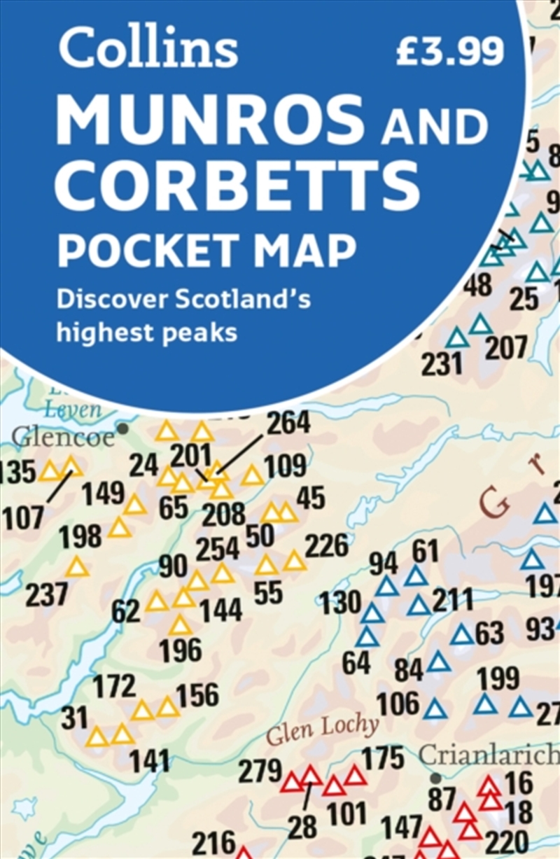 Munros And Corbetts Pocket Map : Discover Scotland?S Highest Peaks/Product Detail/Geography