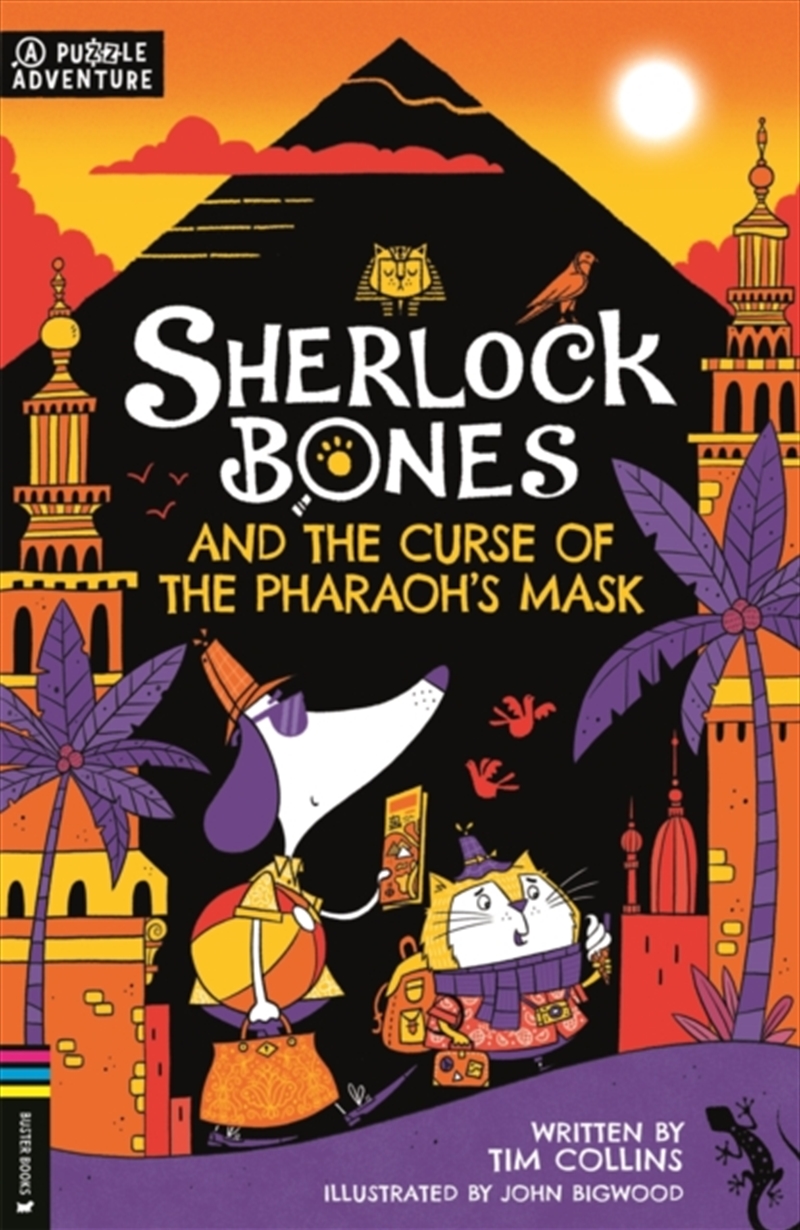 Sherlock Bones And The Curse Of The Pharaoh’S Mask : A Puzzle Quest/Product Detail/Childrens Fiction Books