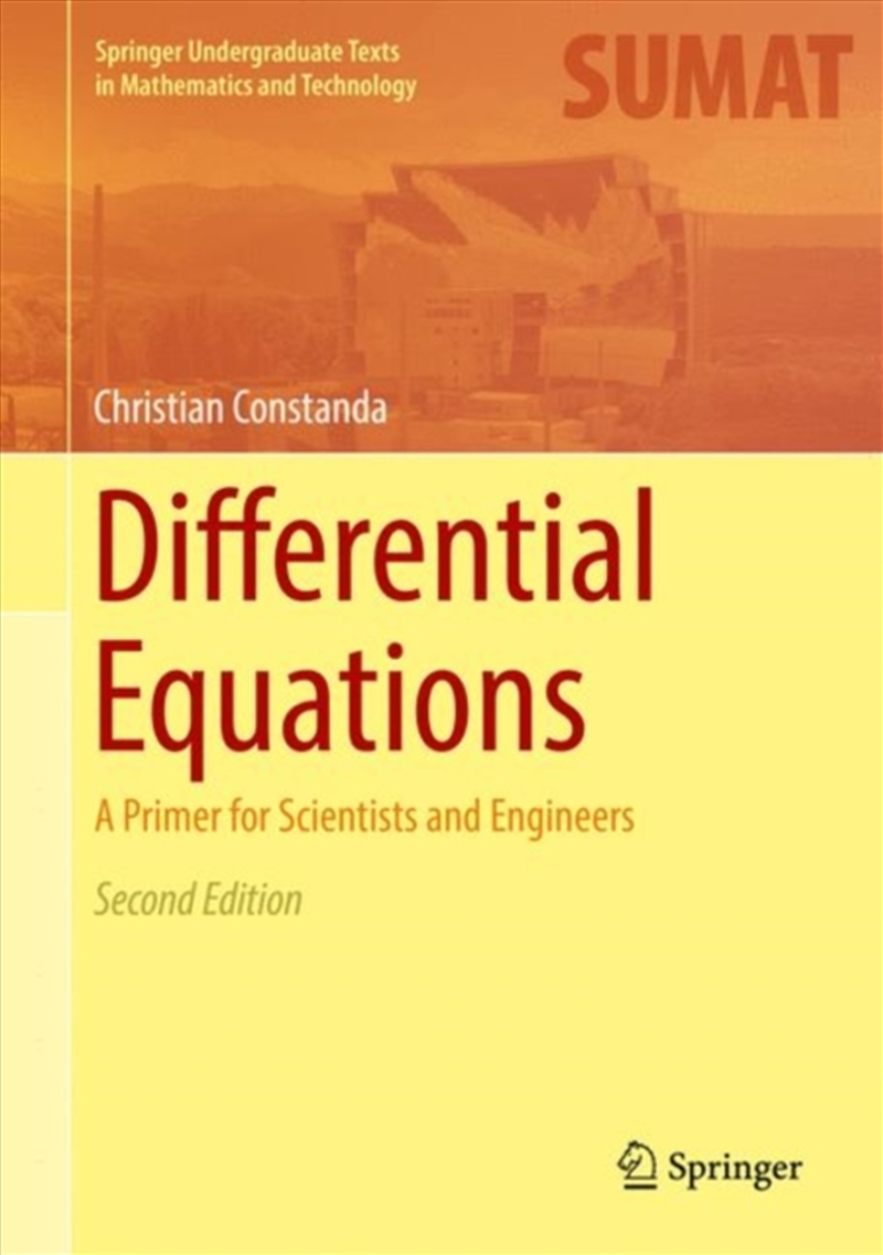 Differential Equations : A Primer For Scientists And Engineers/Product Detail/Teaching