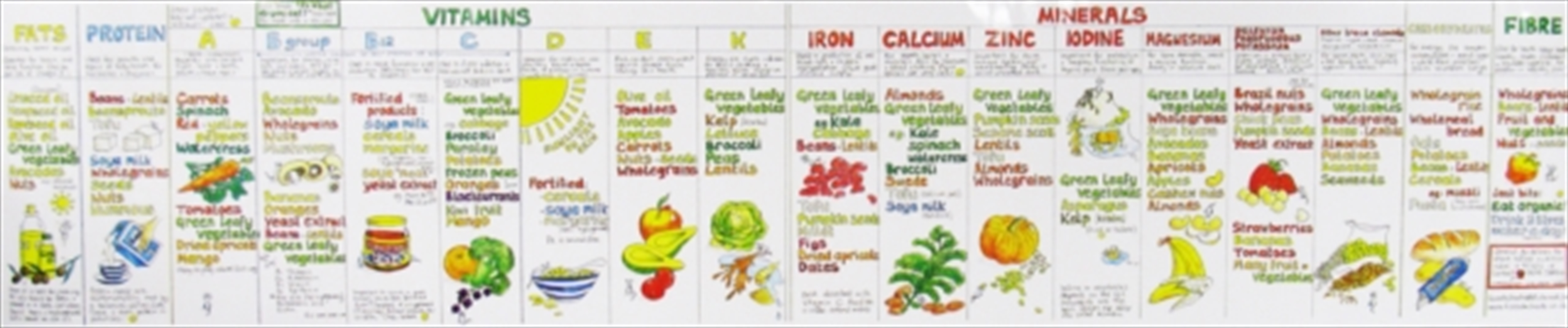 Vitamin Chart/Product Detail/Healthcare