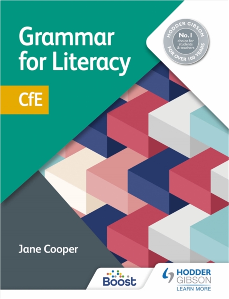 Grammar For Literacy: Cfe/Product Detail/English