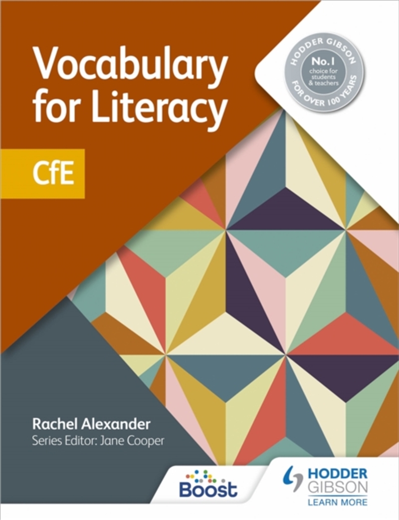 Vocabulary For Literacy: Cfe/Product Detail/English