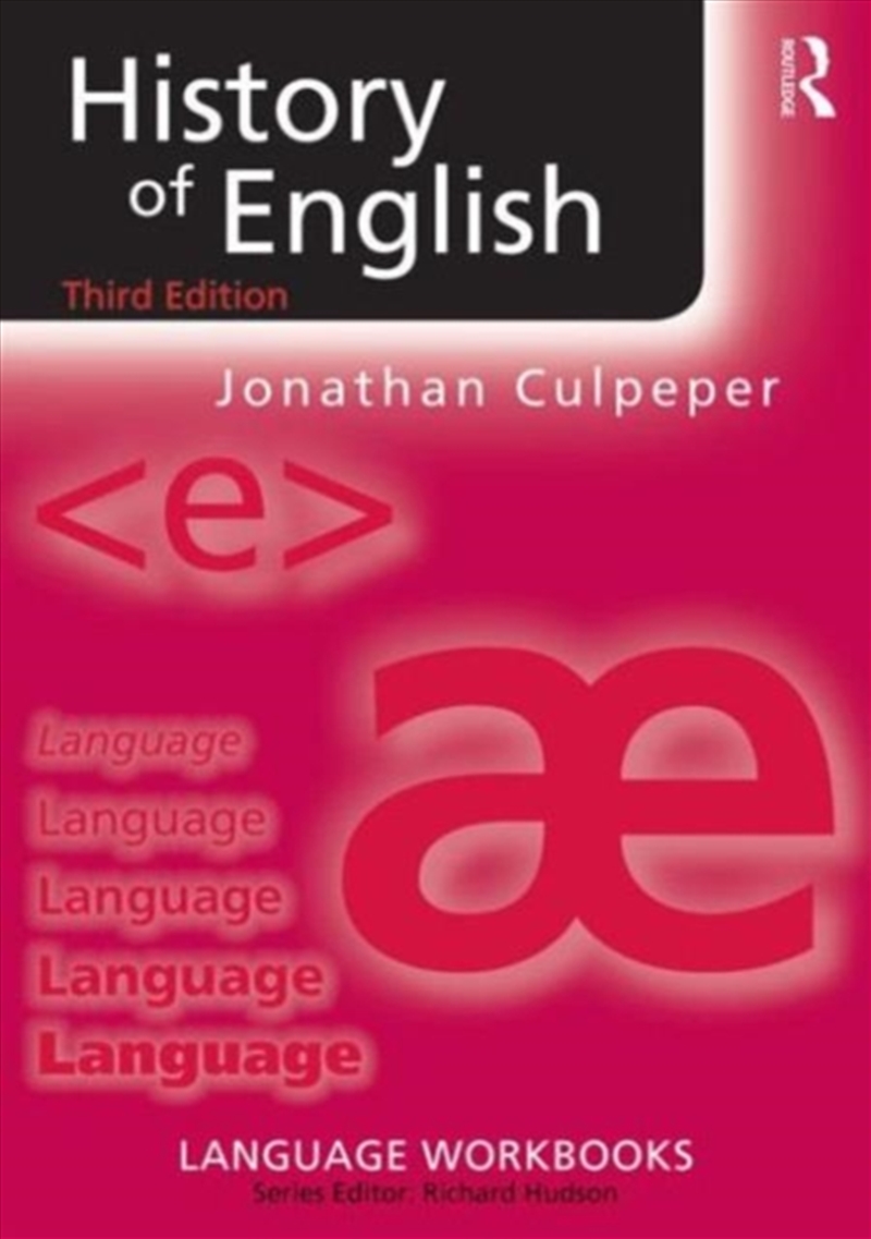 History Of English/Product Detail/Language & Linguistics