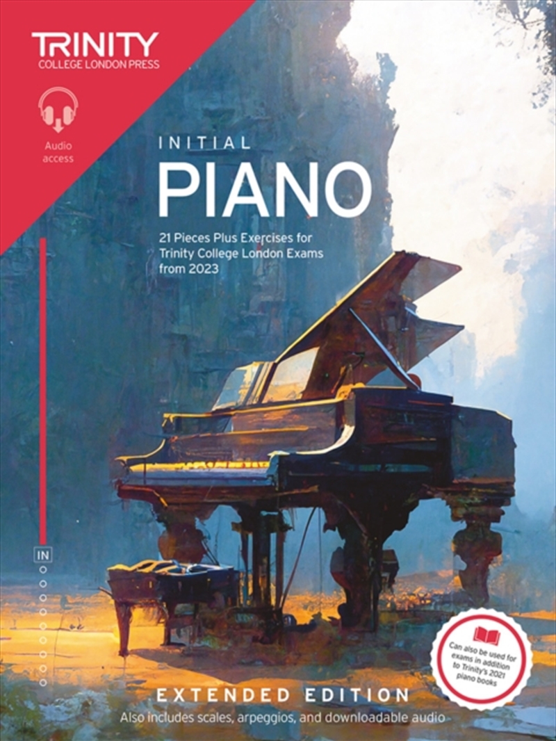 Trinity College London Piano Exam Pieces Plus Exercises From 2023: Initial: Extended Edition/Product Detail/Media