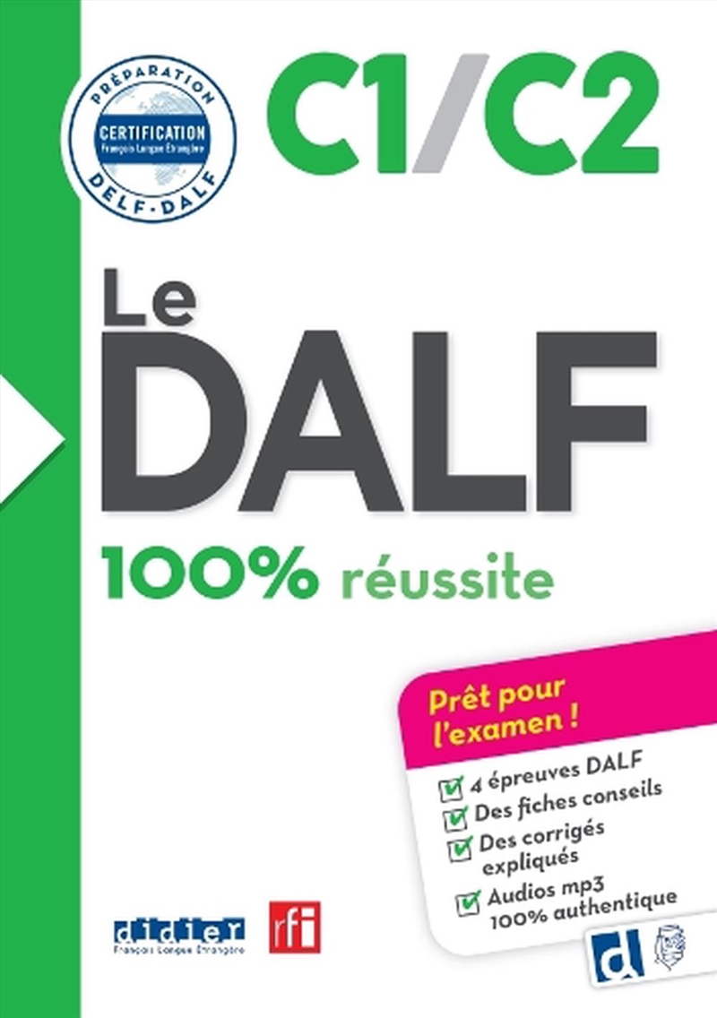 Le Dalf 100% Reussite C1/C2 + Didierfle.App/Product Detail/Language & Linguistics