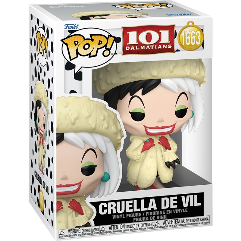 101 Dalmatians (1991) - Cruella De Vil Pop! Vinyl/Product Detail/Movies