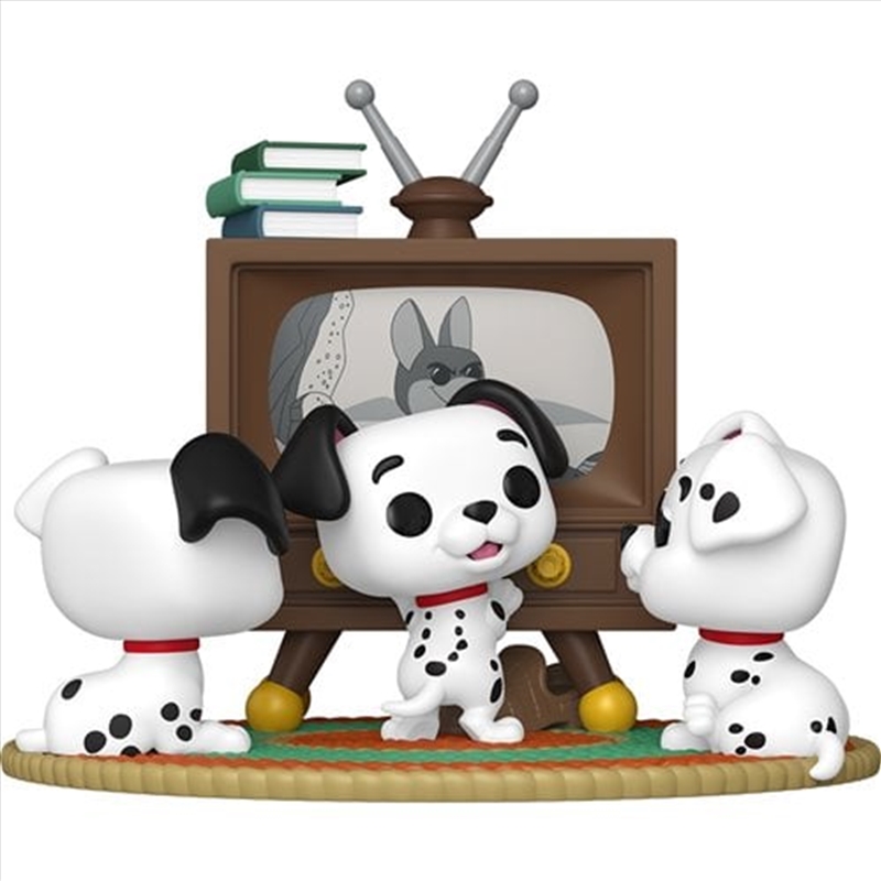101 Dalmatians (1961) - Rolly, Patch & Lucky with TV Pop! Moment/Product Detail/Pop Vinyl Moments