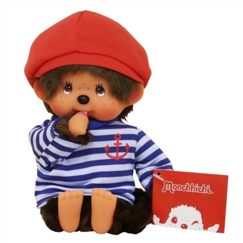 Monchhichi - Boy in Sailor Beret Boarder Plush Doll/Product Detail/Plush Toys