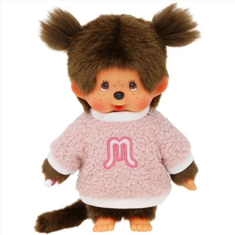 Monchhichi - Girl in Fluffy Sweater Plush Doll/Product Detail/Plush Toys