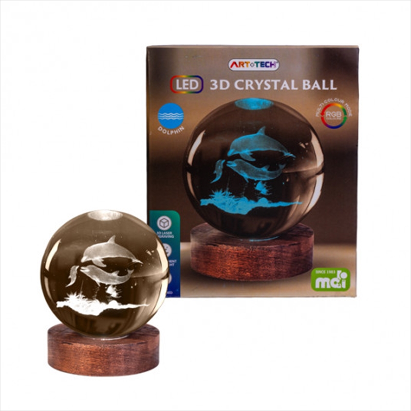 Dolphin 3D Crystal Ball Lamp/Product Detail/Lighting