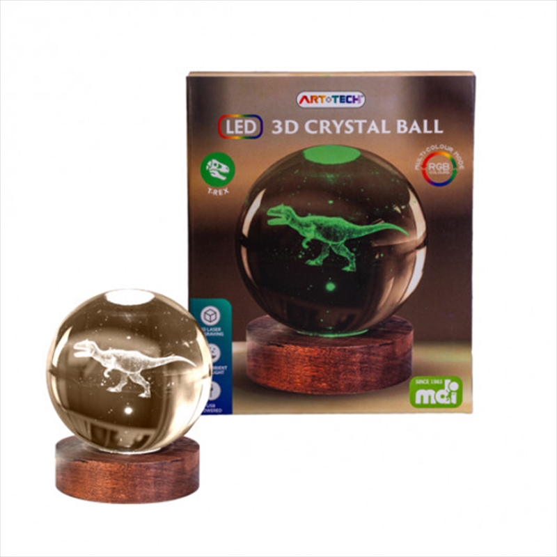 T-Rex 3D Crystal Ball Lamp/Product Detail/Lighting