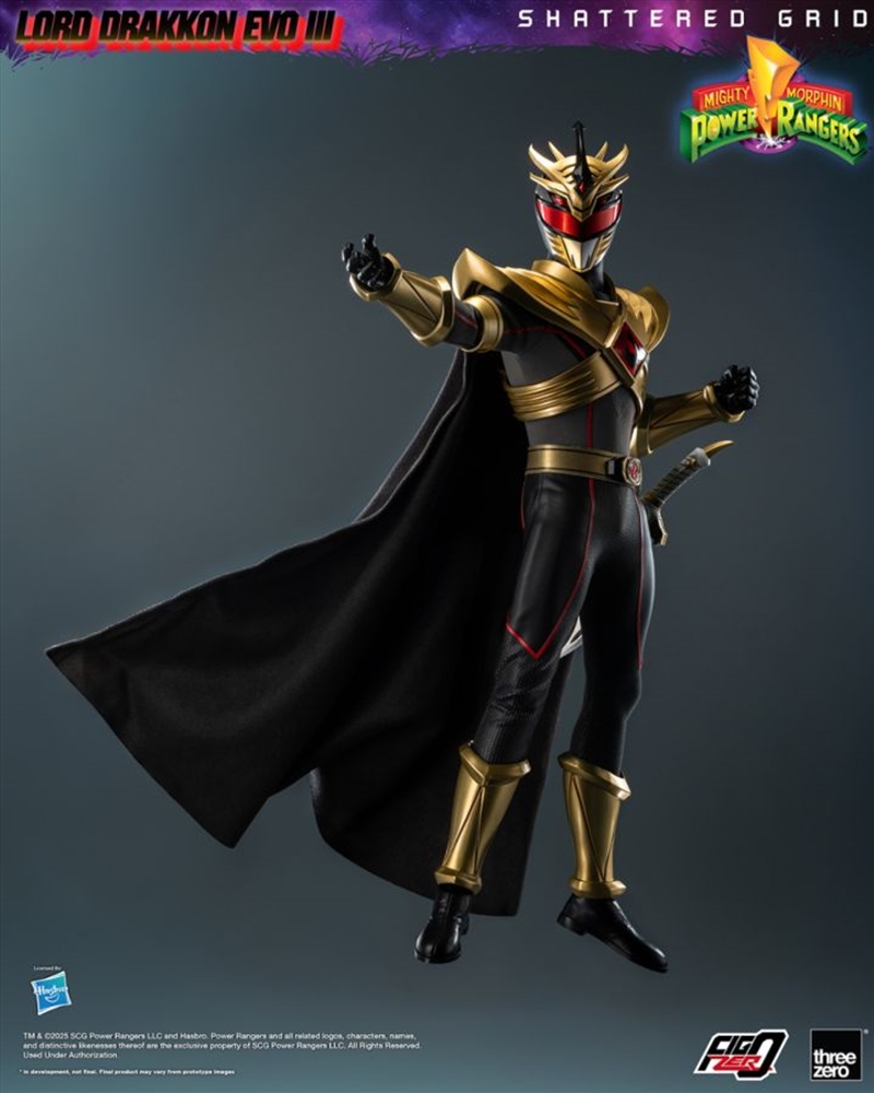 Mighty Morphin Power Rangers: Shattered Grid - Lord Drakkon Evo III 1:6 FigZero Figure/Product Detail/Figurines