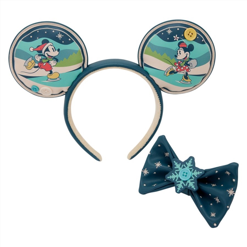 Loungefly Disney - Mickey & Minnie Holiday Ear Headband/Product Detail/Apparel