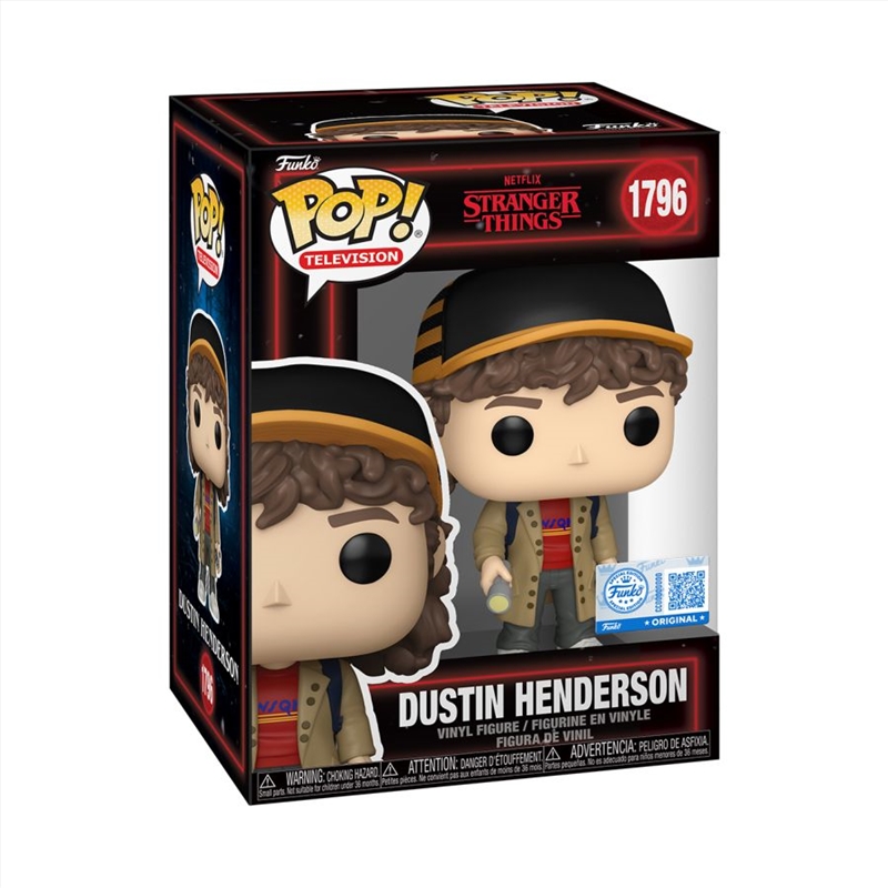 Stranger Things - Dustin Henderson (with Torch) Pop! Vinyl [RS]/Product Detail/TV