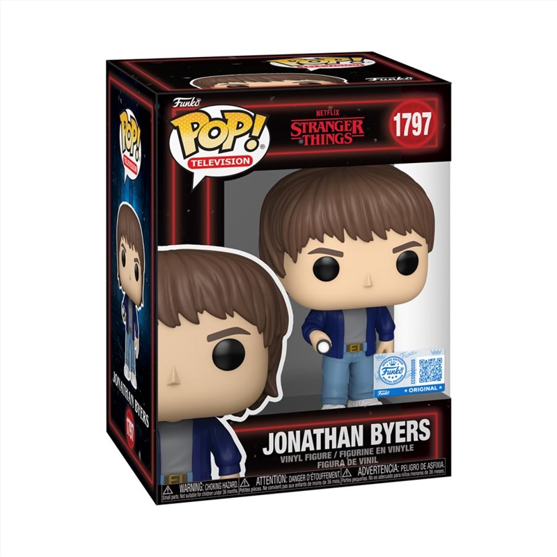 Stranger Things - Jonathan Byers (with Torch) Pop! Vinyl [RS]/Product Detail/TV