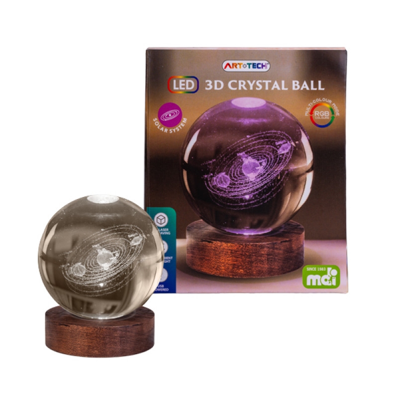 Solar System 3D Crystal Ball Lamp/Product Detail/Lighting