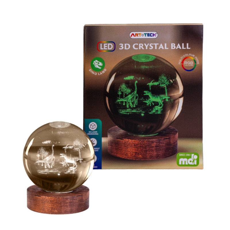 Dino Land 3D Crystal Ball Lamp/Product Detail/Lighting