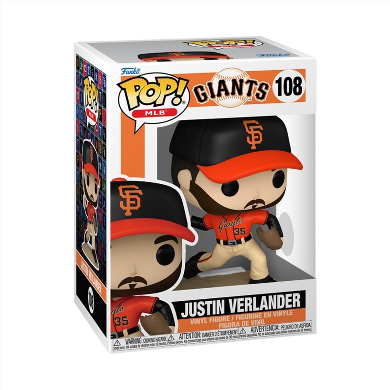 MLB: Giants - Justin Verlander Pop! Vinyl/Product Detail/Sport
