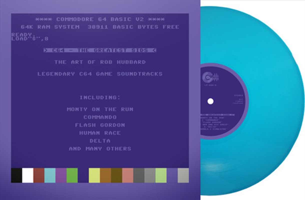 C64 Greatest Sids: Art Of Rob Hubbard - Turquoise/Product Detail/Soundtrack