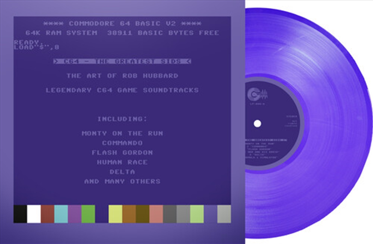 C64 Greatest Sids: Art Of Rob Hubbard - Purple/Product Detail/Soundtrack