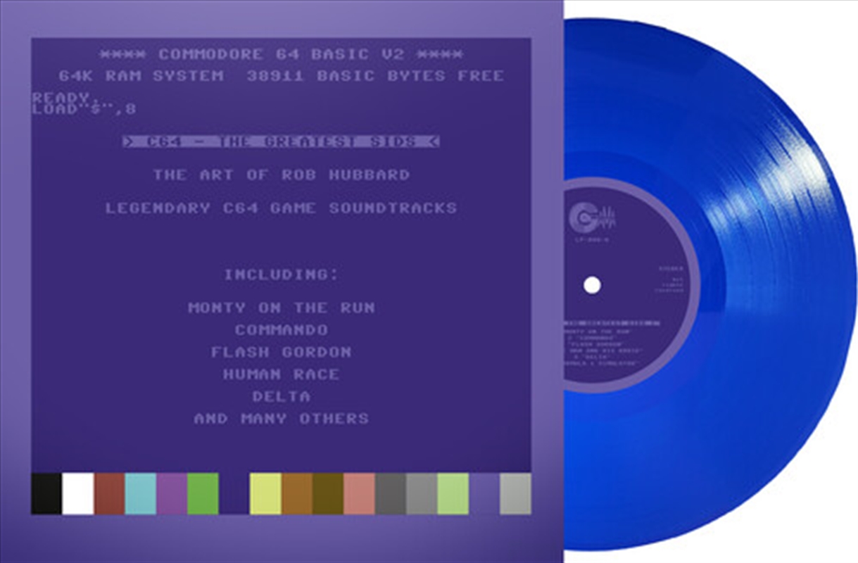 C64 Greatest Sids: Art Of Rob Hubbard - Blue Vinyl/Product Detail/Soundtrack