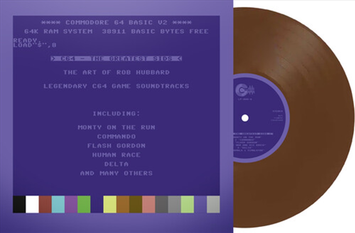 C64 Greatest Sids: Art Of Rob Hubbard - Brown/Product Detail/Soundtrack