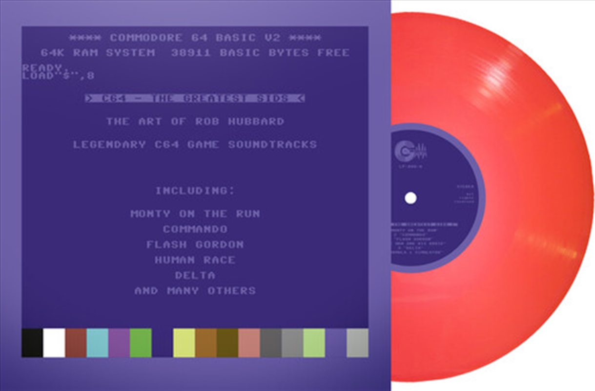 C64 Greatest Sids: Art Of Rob Hubbard - Light Red/Product Detail/Soundtrack