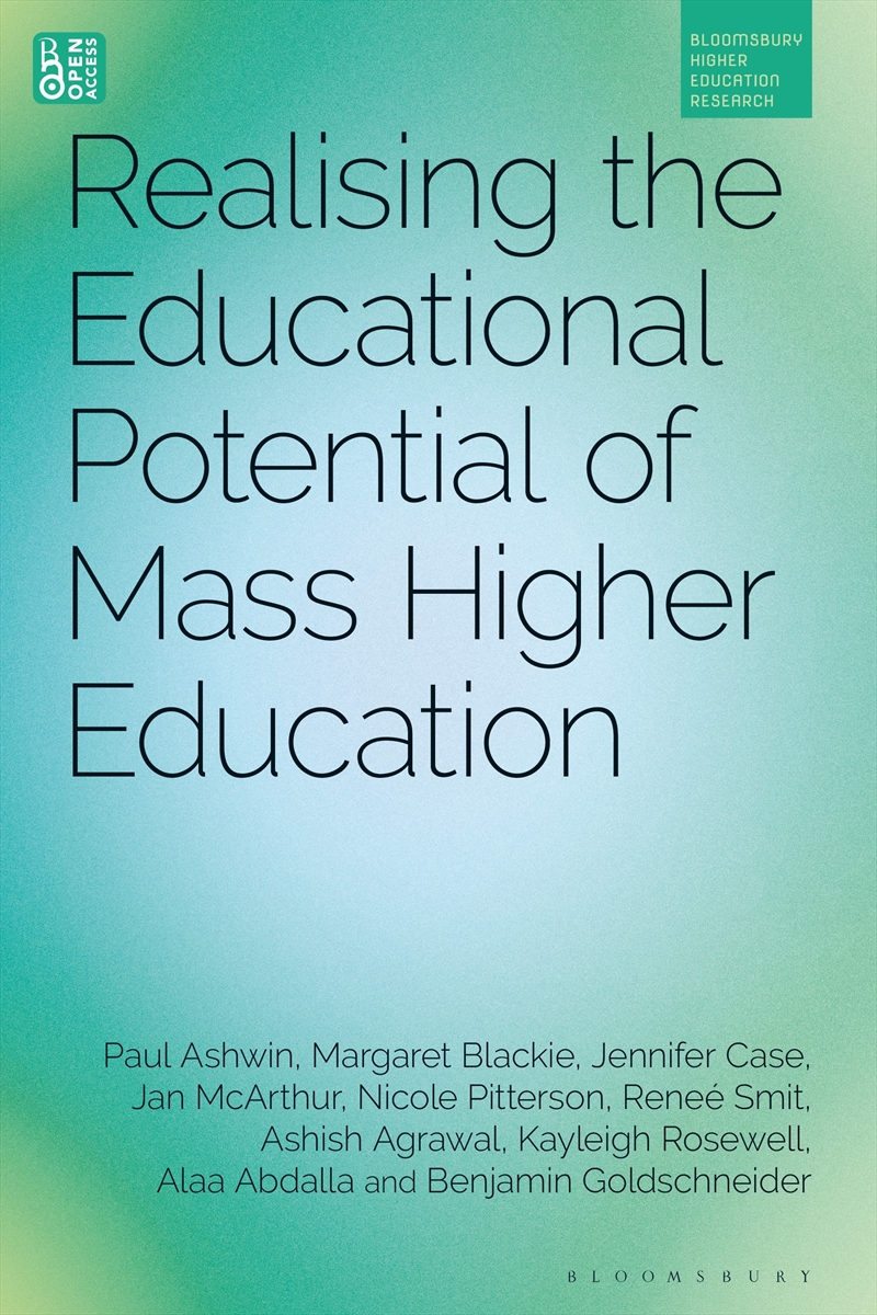 Realising the Educational Potential of Mass Higher Education/Product Detail/Teaching