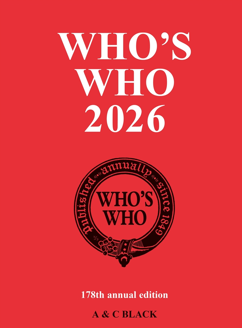 Who's Who 2026/Product Detail/Reference & Encylopaedias