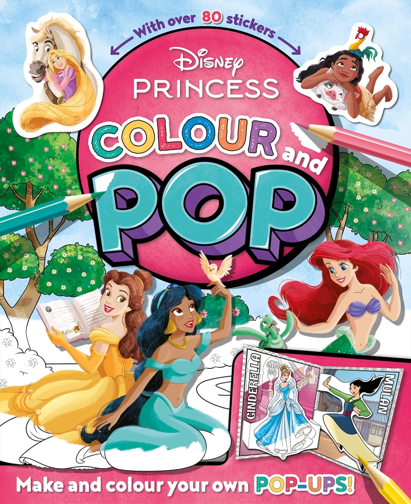 Disney Princess: Colour and Pop/Product Detail/Kids Activity Books