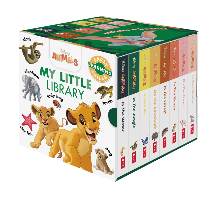 Disney Animals: My Little 8-Book Library Cube/Product Detail/Early Childhood Fiction Books